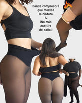 Medias Térmicas Adelgazantes de Una Sola Costura Virales